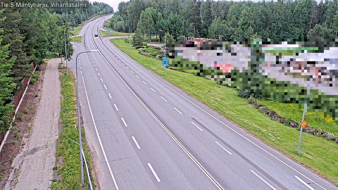 Kelikamerat Kuva Tie 5 Mäntyharju, Vihantasalmi, Mäntyharju, Etelä-Savo