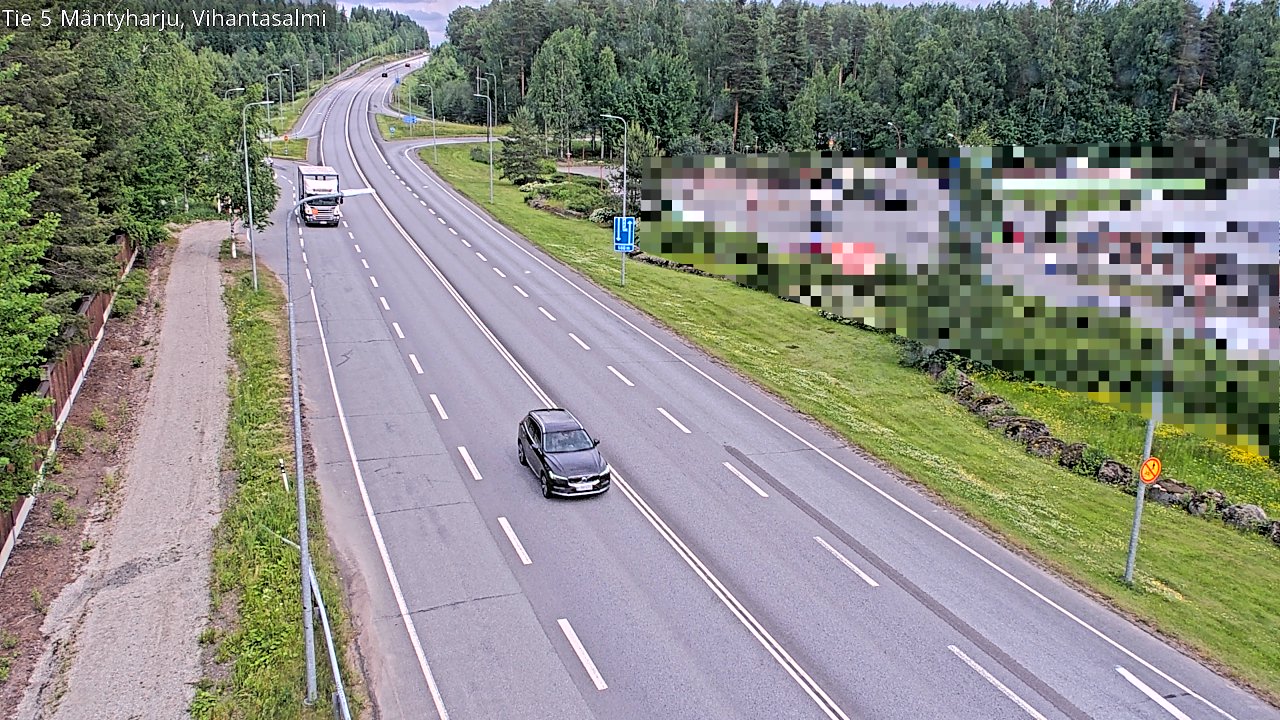 Kelikamerat Kuva Tie 5 Mäntyharju, Vihantasalmi, Mäntyharju, Etelä-Savo