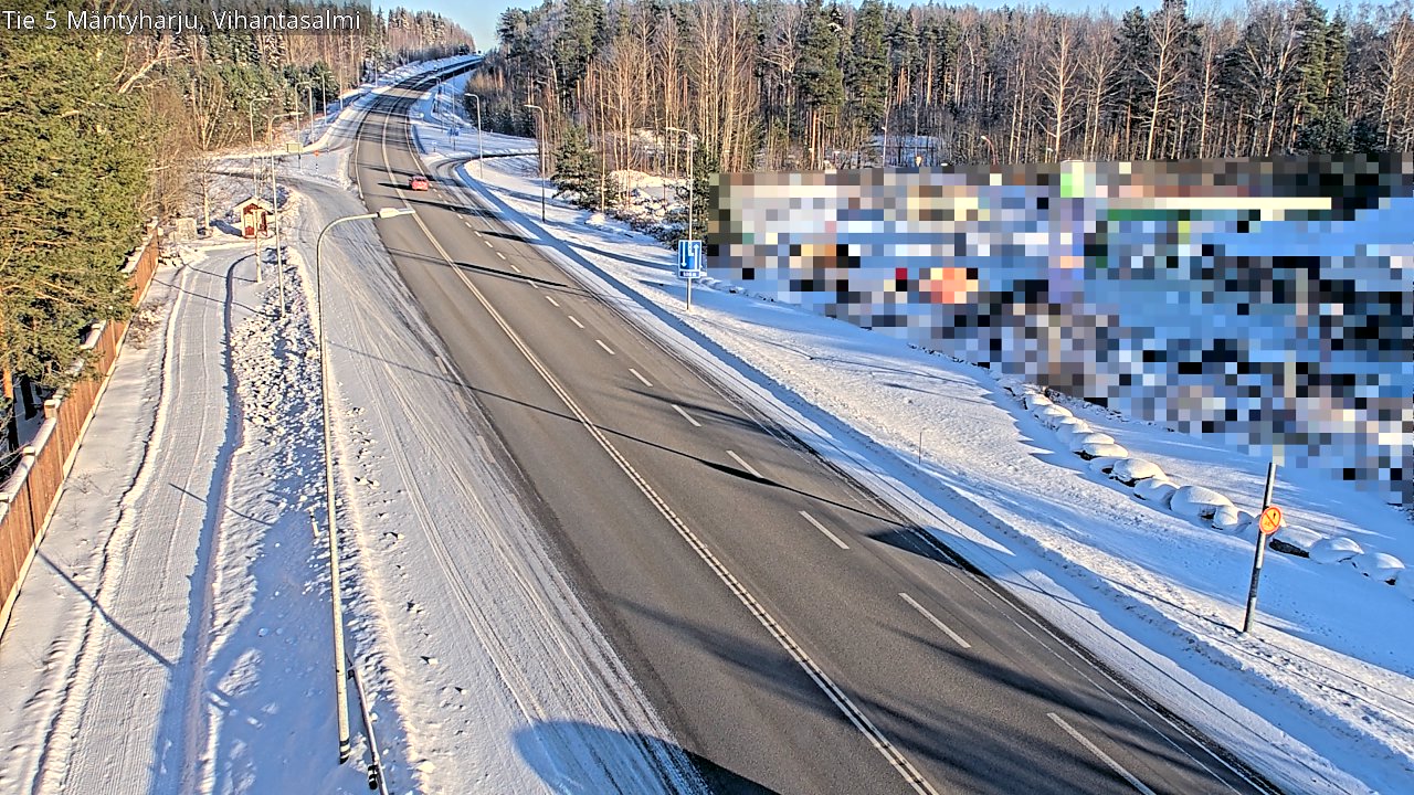 Kelikamerat Kuva Tie 5 Mäntyharju, Vihantasalmi, Mäntyharju, Etelä-Savo