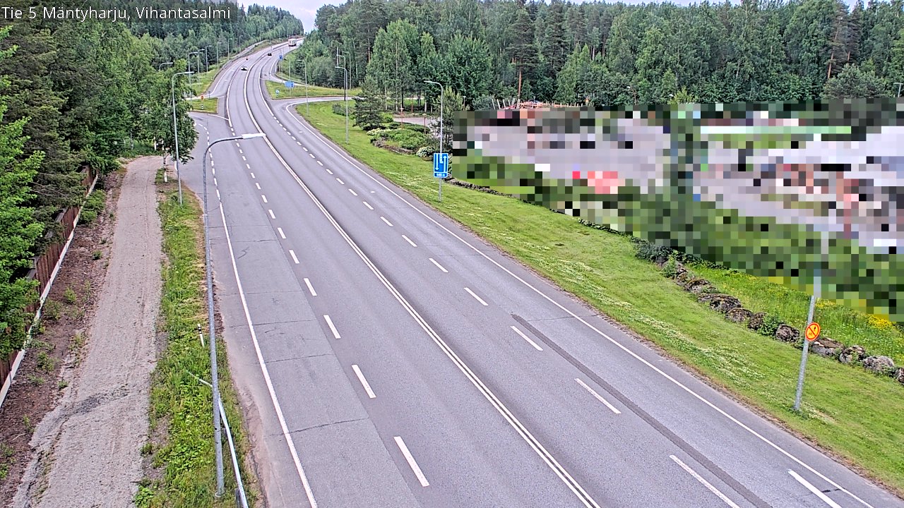 Kelikamerat Kuva Tie 5 Mäntyharju, Vihantasalmi, Mäntyharju, Etelä-Savo
