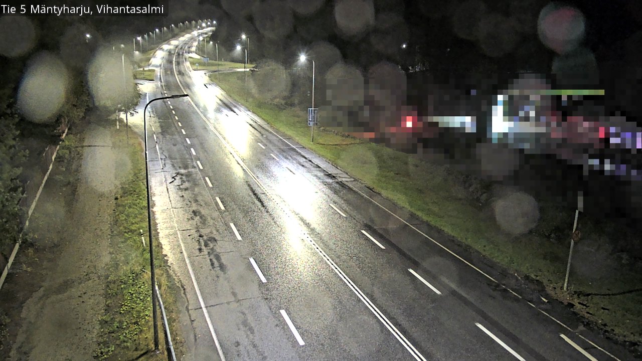 Weather Camera Image Road 5 Mäntyharju, Vihantasalm, Mäntyharju, Etelä-Savo