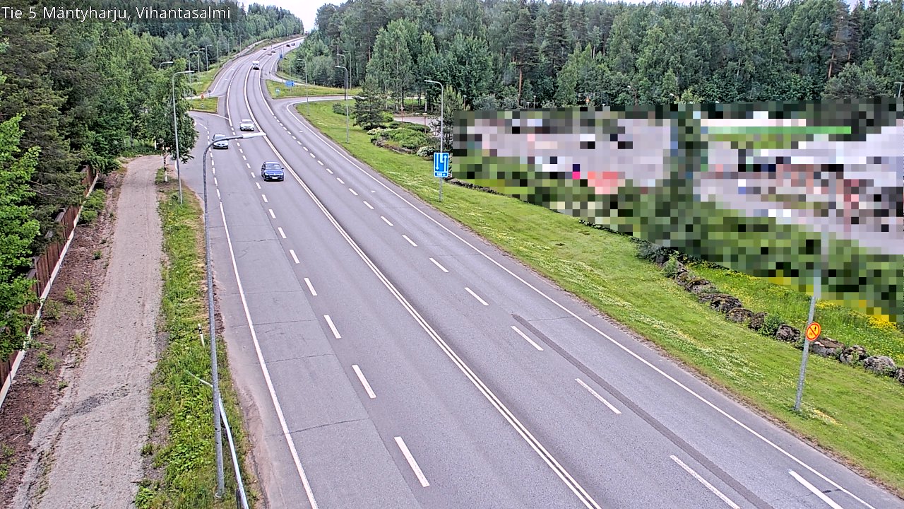 Kelikamerat Kuva Tie 5 Mäntyharju, Vihantasalmi, Mäntyharju, Etelä-Savo