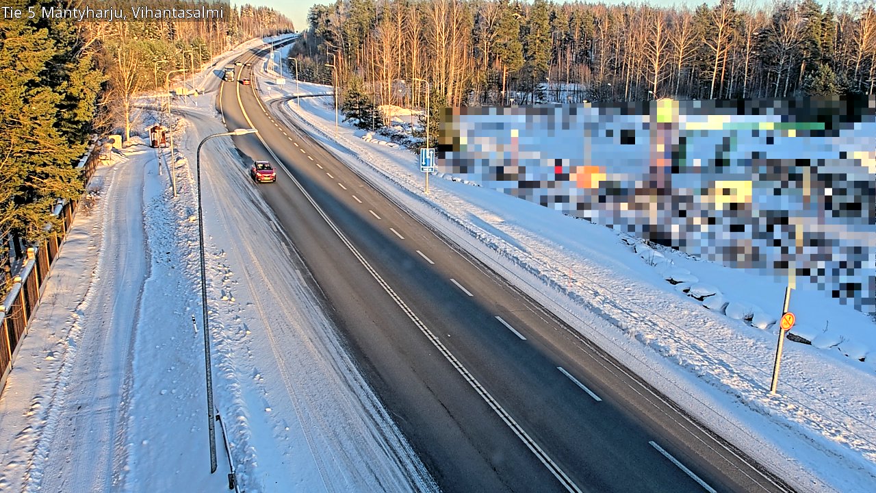 Kelikamerat Kuva Tie 5 Mäntyharju, Vihantasalmi, Mäntyharju, Etelä-Savo