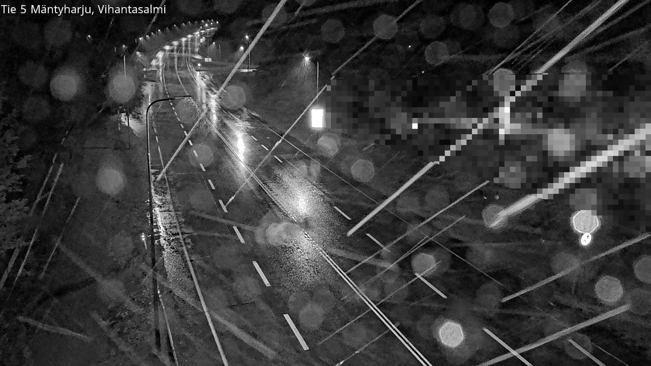 Weather Camera Image Road 5 Mäntyharju, Vihantasalm, Mäntyharju, Etelä-Savo