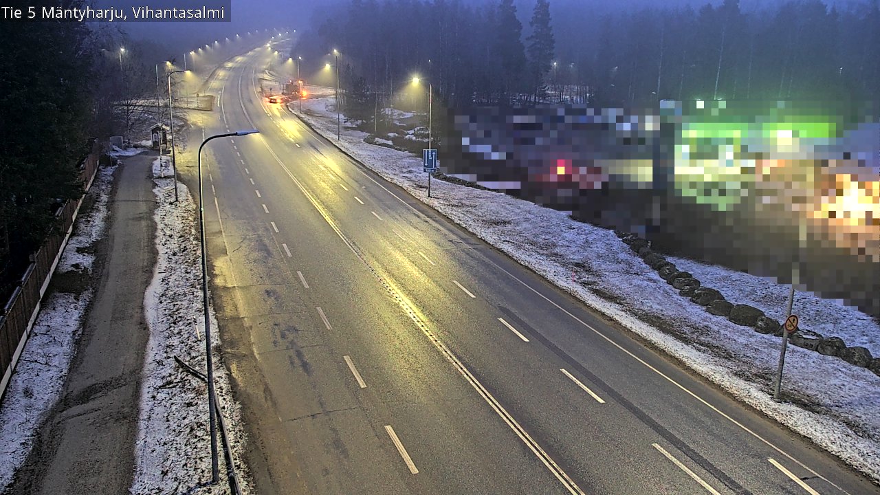 Kelikamerat Kuva Tie 5 Mäntyharju, Vihantasalmi, Mäntyharju, Etelä-Savo