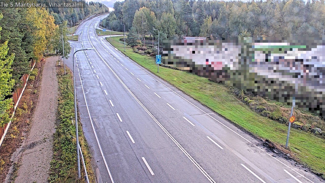 Weather Camera Image Road 5 Mäntyharju, Vihantasalm, Mäntyharju, Etelä-Savo