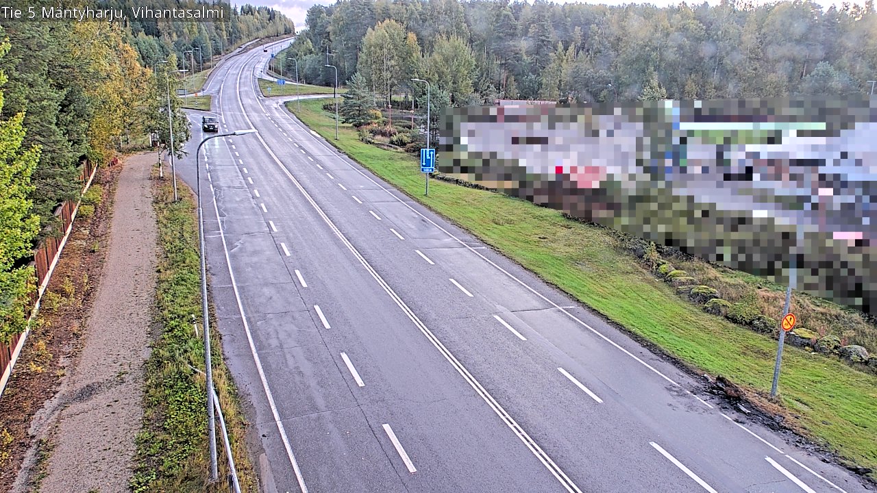 Weather Camera Image Road 5 Mäntyharju, Vihantasalm, Mäntyharju, Etelä-Savo