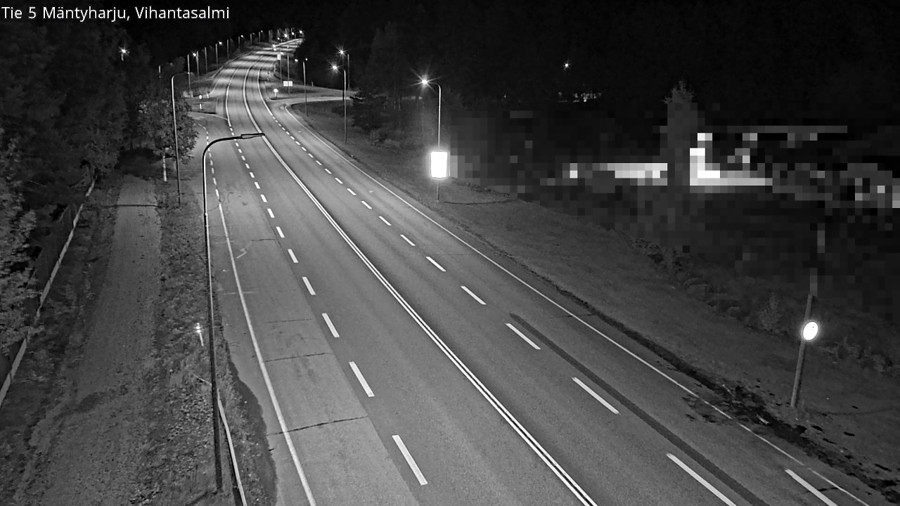 Weather Camera Image Road 5 Mäntyharju, Vihantasalm, Mäntyharju, Etelä-Savo