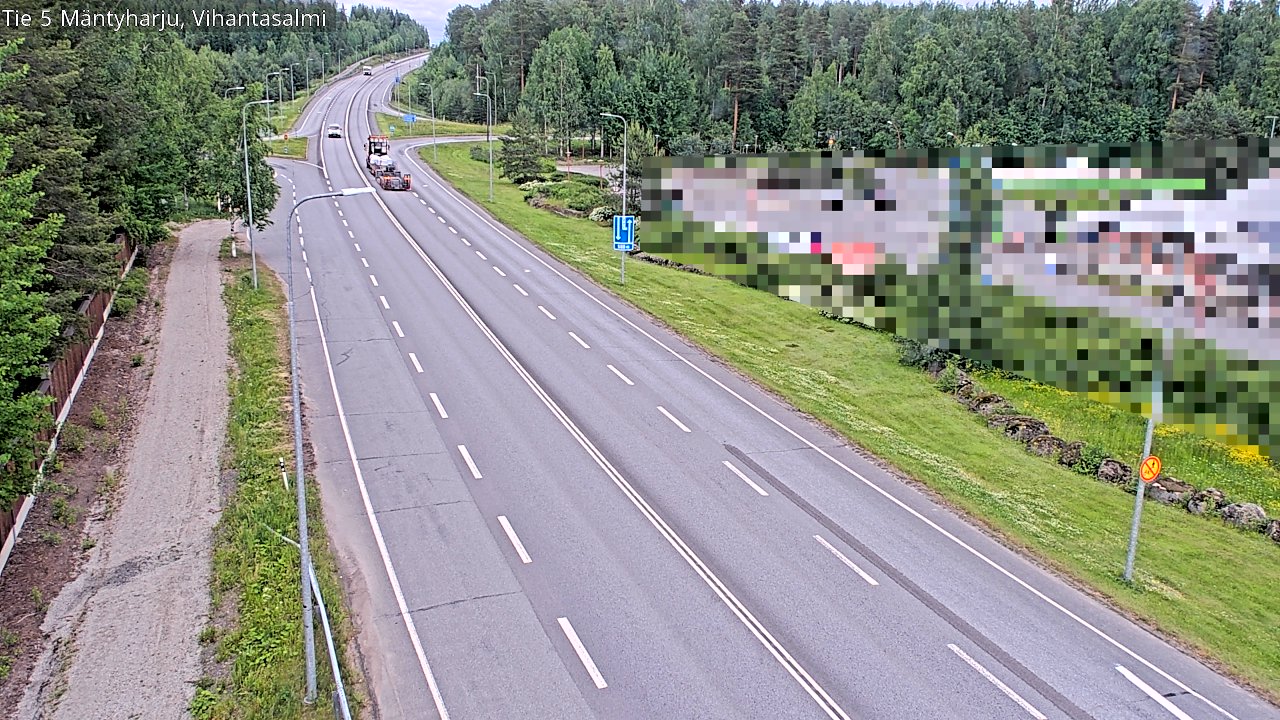 Kelikamerat Kuva Tie 5 Mäntyharju, Vihantasalmi, Mäntyharju, Etelä-Savo