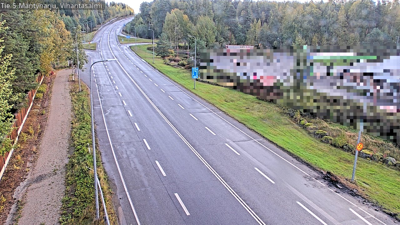 Weather Camera Image Road 5 Mäntyharju, Vihantasalm, Mäntyharju, Etelä-Savo