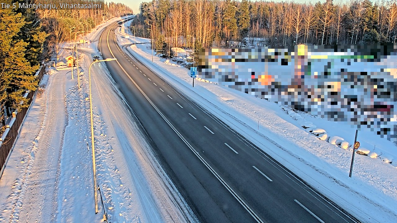 Kelikamerat Kuva Tie 5 Mäntyharju, Vihantasalmi, Mäntyharju, Etelä-Savo