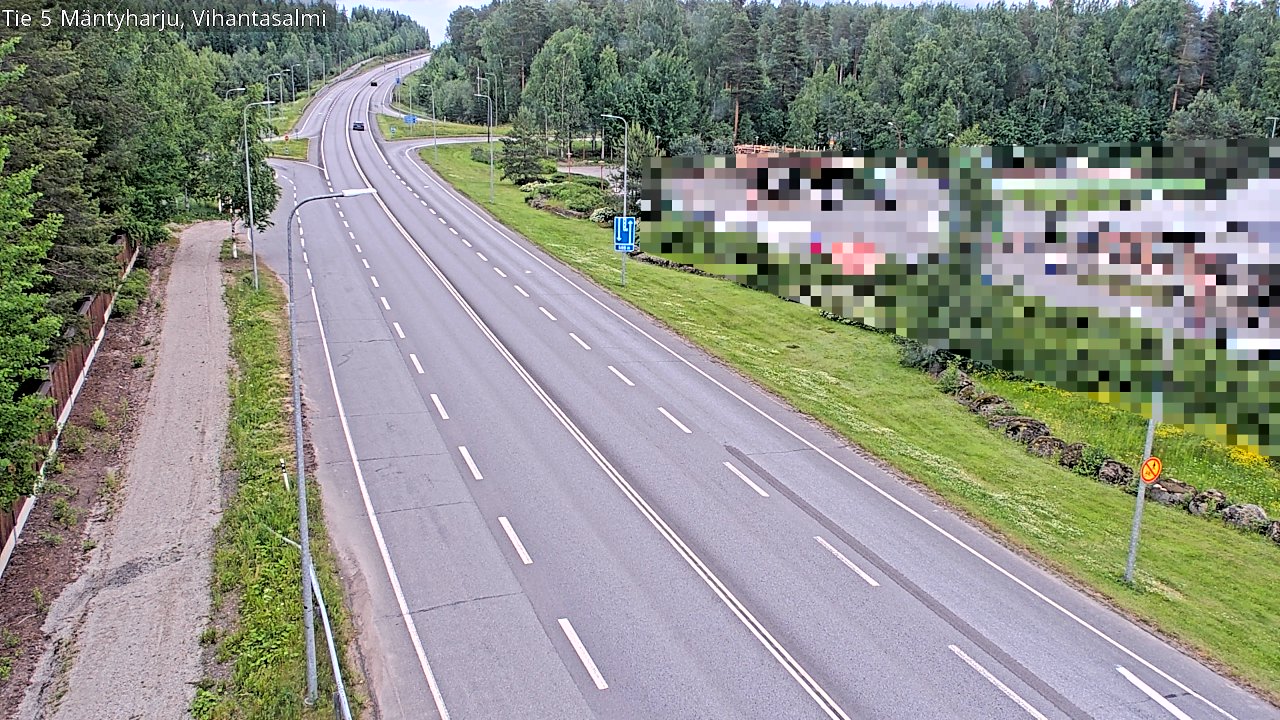 Kelikamerat Kuva Tie 5 Mäntyharju, Vihantasalmi, Mäntyharju, Etelä-Savo
