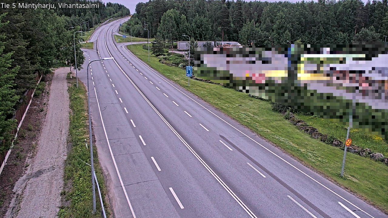 Kelikamerat Kuva Tie 5 Mäntyharju, Vihantasalmi, Mäntyharju, Etelä-Savo