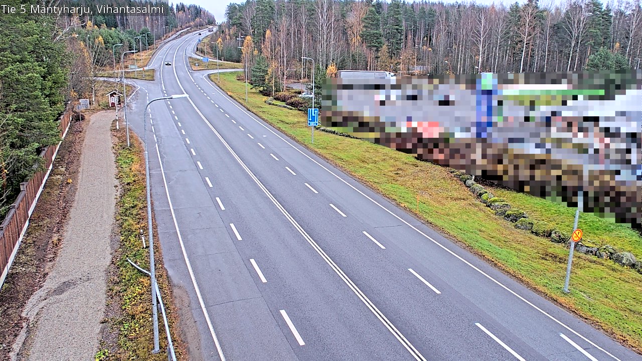 Kelikamerat Kuva Tie 5 Mäntyharju, Vihantasalmi, Mäntyharju, Etelä-Savo