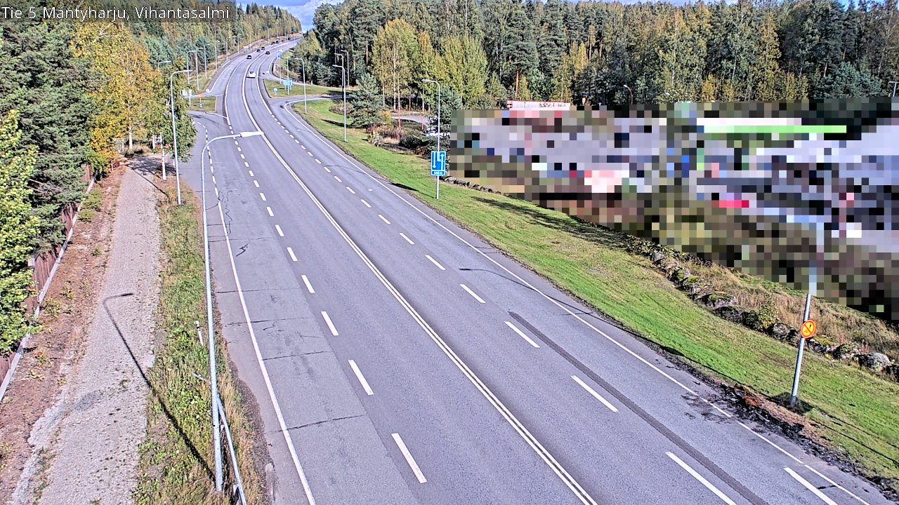 Kelikamerat Kuva Tie 5 Mäntyharju, Vihantasalmi, Mäntyharju, Etelä-Savo