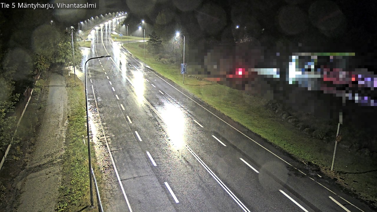 Weather Camera Image Road 5 Mäntyharju, Vihantasalm, Mäntyharju, Etelä-Savo