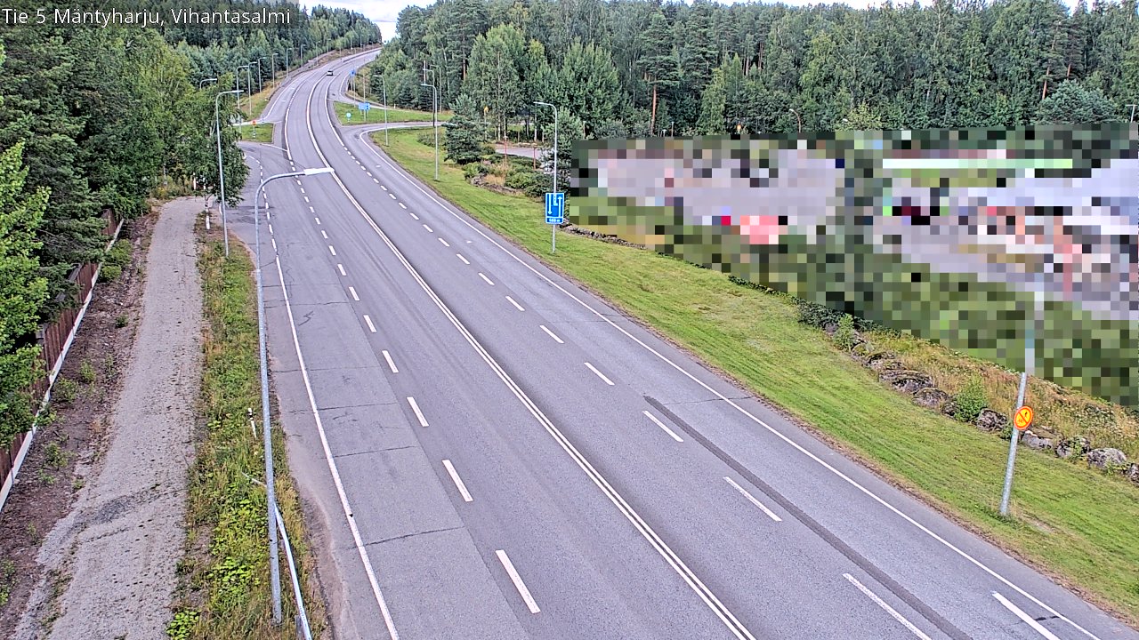 Kelikamerat Kuva Tie 5 Mäntyharju, Vihantasalmi, Mäntyharju, Etelä-Savo