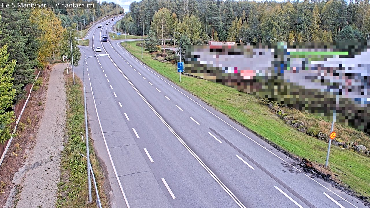Kelikamerat Kuva Tie 5 Mäntyharju, Vihantasalmi, Mäntyharju, Etelä-Savo
