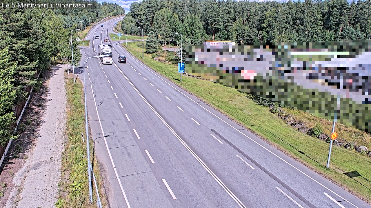 Kelikamerat Kuva Tie 5 Mäntyharju, Vihantasalmi, Mäntyharju, Etelä-Savo