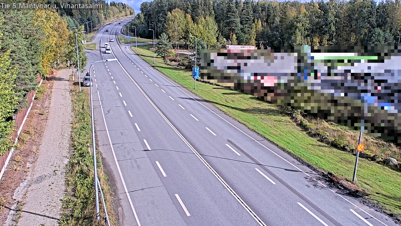 Kelikamerat Kuva Tie 5 Mäntyharju, Vihantasalmi, Mäntyharju, Etelä-Savo