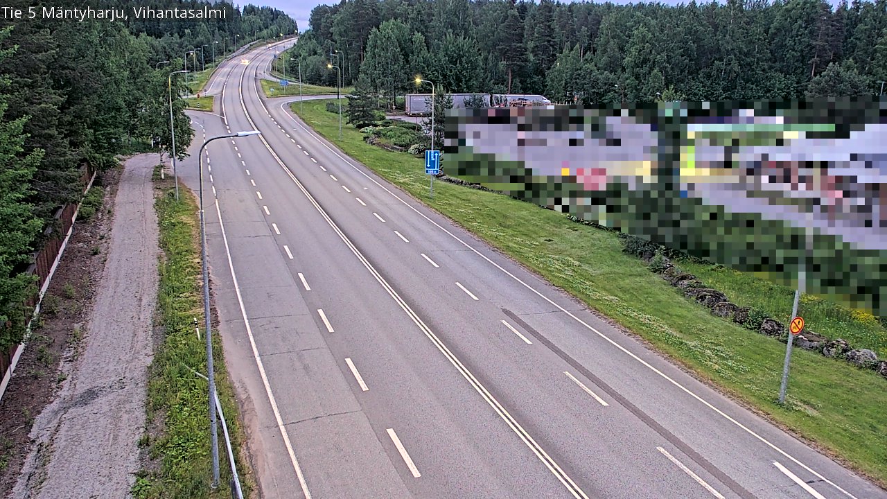 Kelikamerat Kuva Tie 5 Mäntyharju, Vihantasalmi, Mäntyharju, Etelä-Savo
