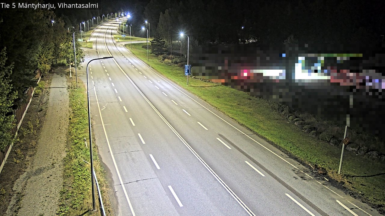 Weather Camera Image Road 5 Mäntyharju, Vihantasalm, Mäntyharju, Etelä-Savo