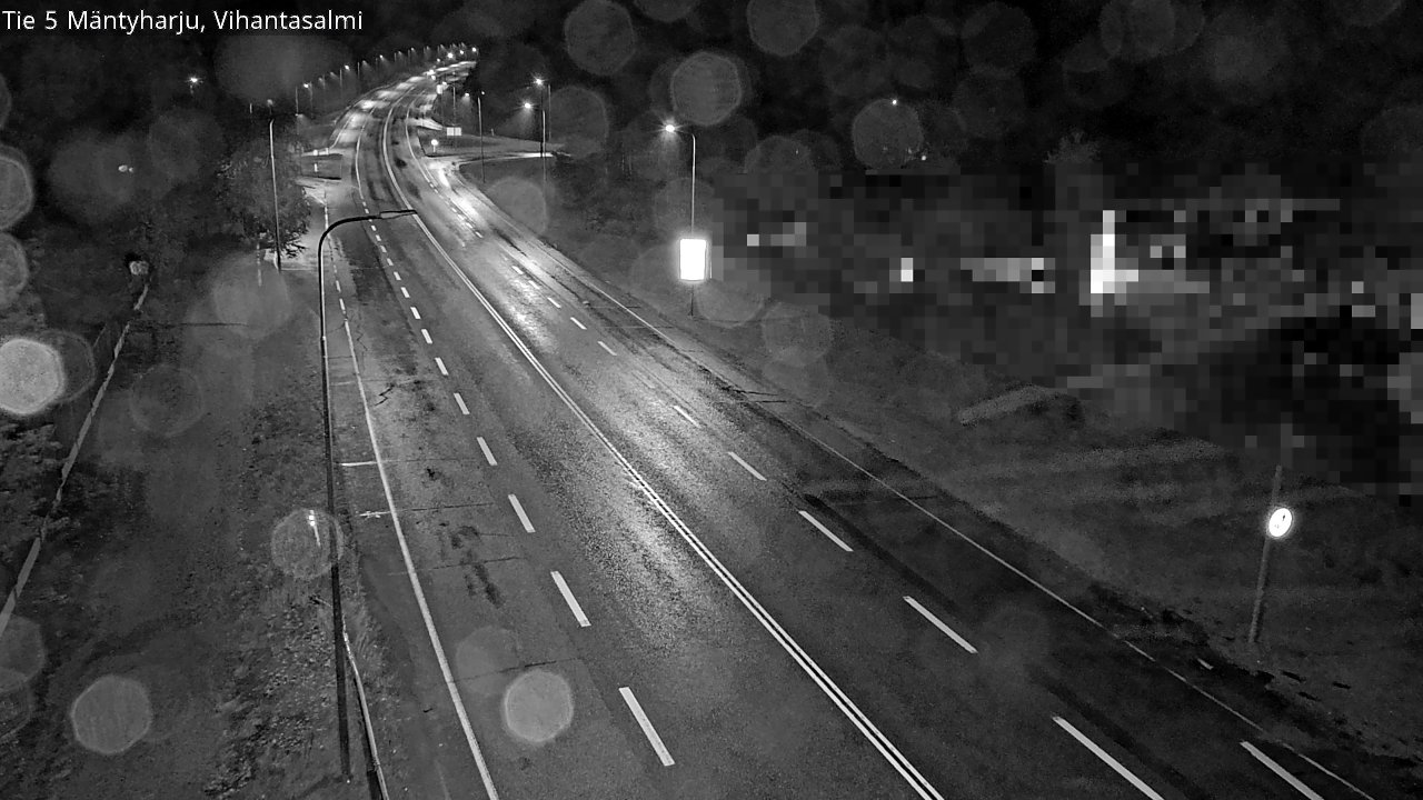 Weather Camera Image Road 5 Mäntyharju, Vihantasalm, Mäntyharju, Etelä-Savo