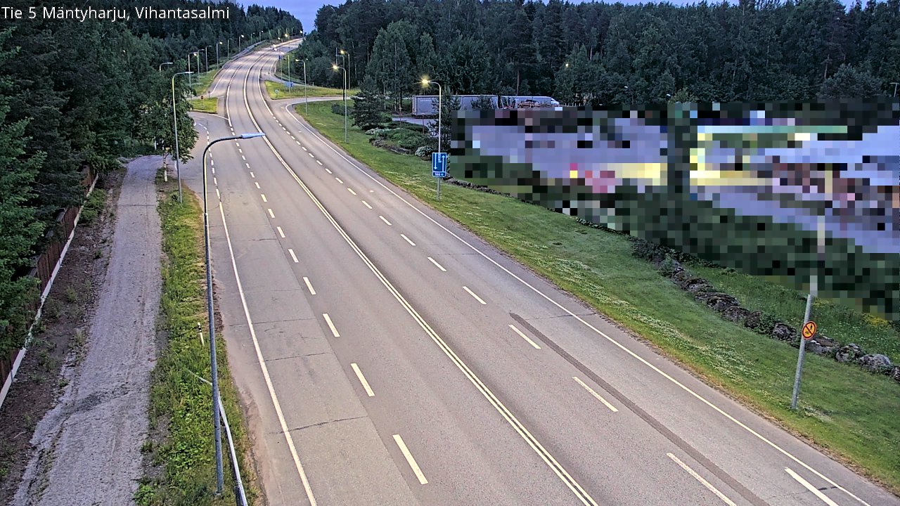 Kelikamerat Kuva Tie 5 Mäntyharju, Vihantasalmi, Mäntyharju, Etelä-Savo