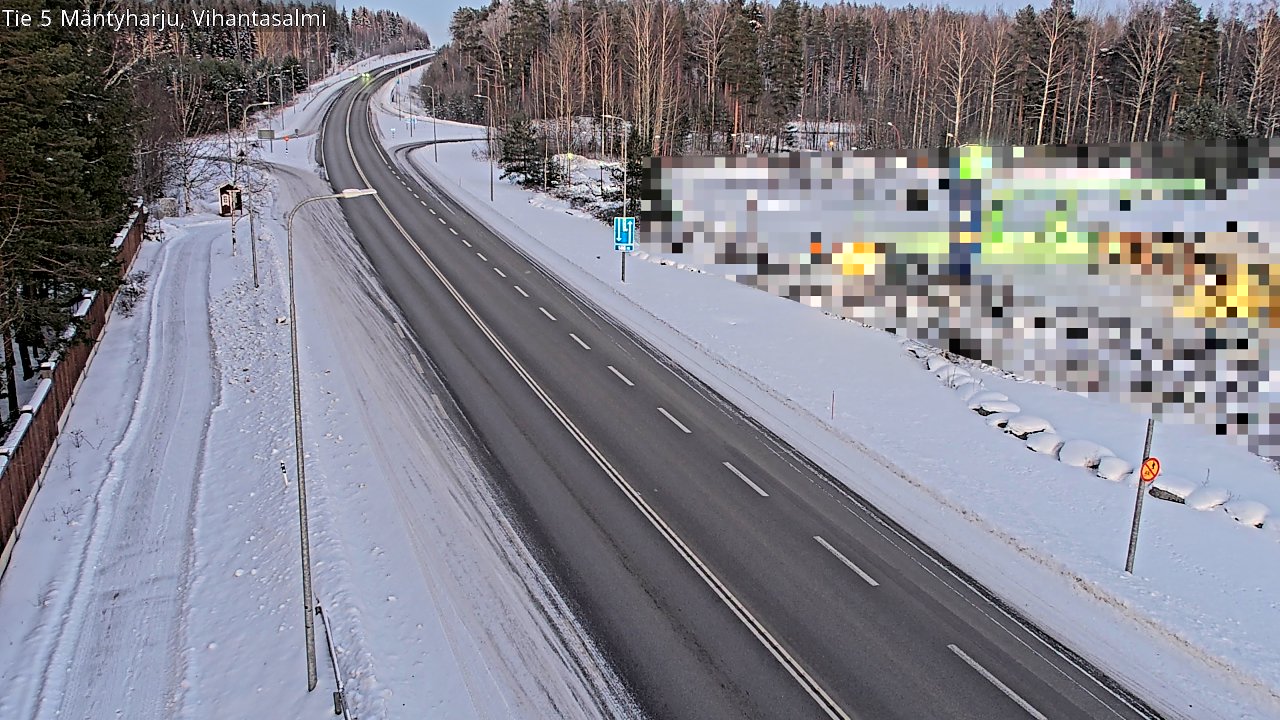 Kelikamerat Kuva Tie 5 Mäntyharju, Vihantasalmi, Mäntyharju, Etelä-Savo