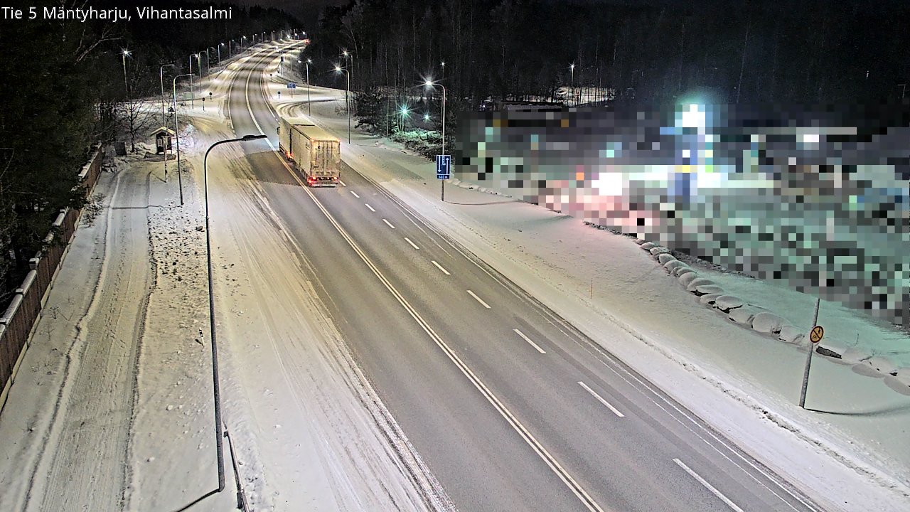 Kelikamerat Kuva Tie 5 Mäntyharju, Vihantasalmi, Mäntyharju, Etelä-Savo