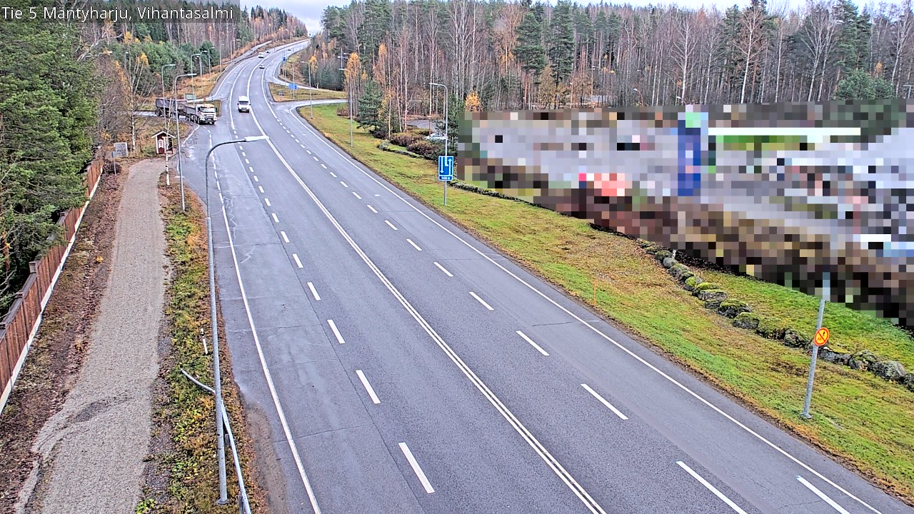Kelikamerat Kuva Tie 5 Mäntyharju, Vihantasalmi, Mäntyharju, Etelä-Savo