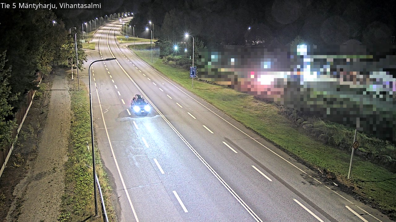 Weather Camera Image Road 5 Mäntyharju, Vihantasalm, Mäntyharju, Etelä-Savo