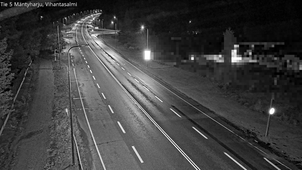 Weather Camera Image Road 5 Mäntyharju, Vihantasalm, Mäntyharju, Etelä-Savo