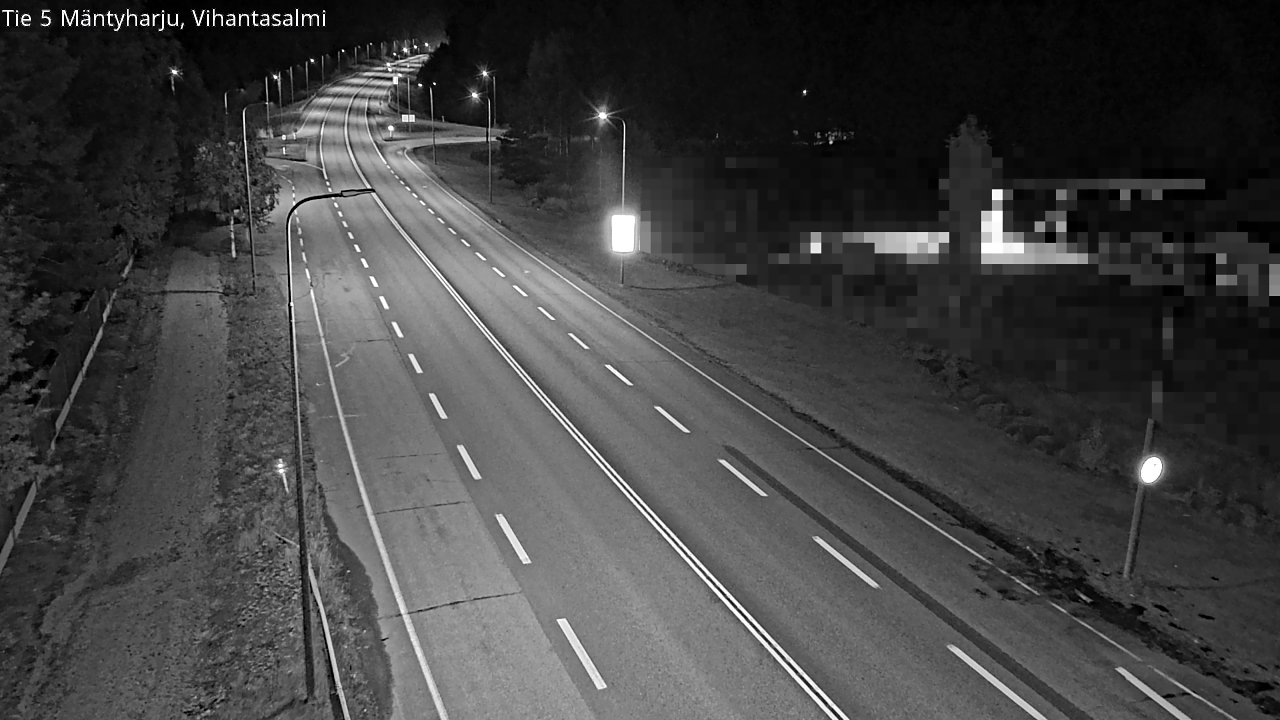 Weather Camera Image Road 5 Mäntyharju, Vihantasalm, Mäntyharju, Etelä-Savo