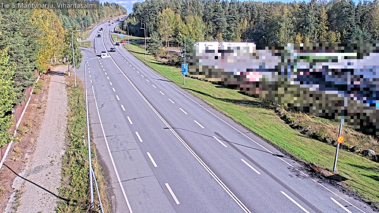 Kelikamerat Kuva Tie 5 Mäntyharju, Vihantasalmi, Mäntyharju, Etelä-Savo