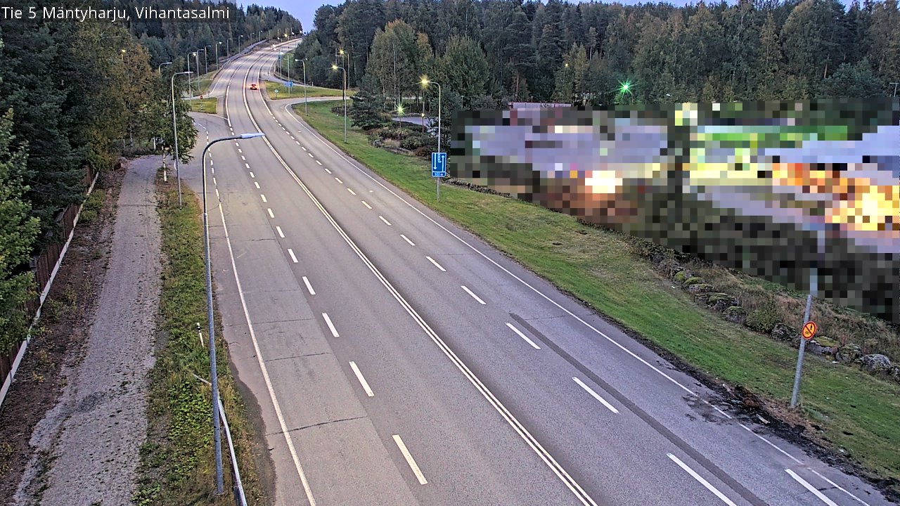 Weather Camera Image Road 5 Mäntyharju, Vihantasalm, Mäntyharju, Etelä-Savo