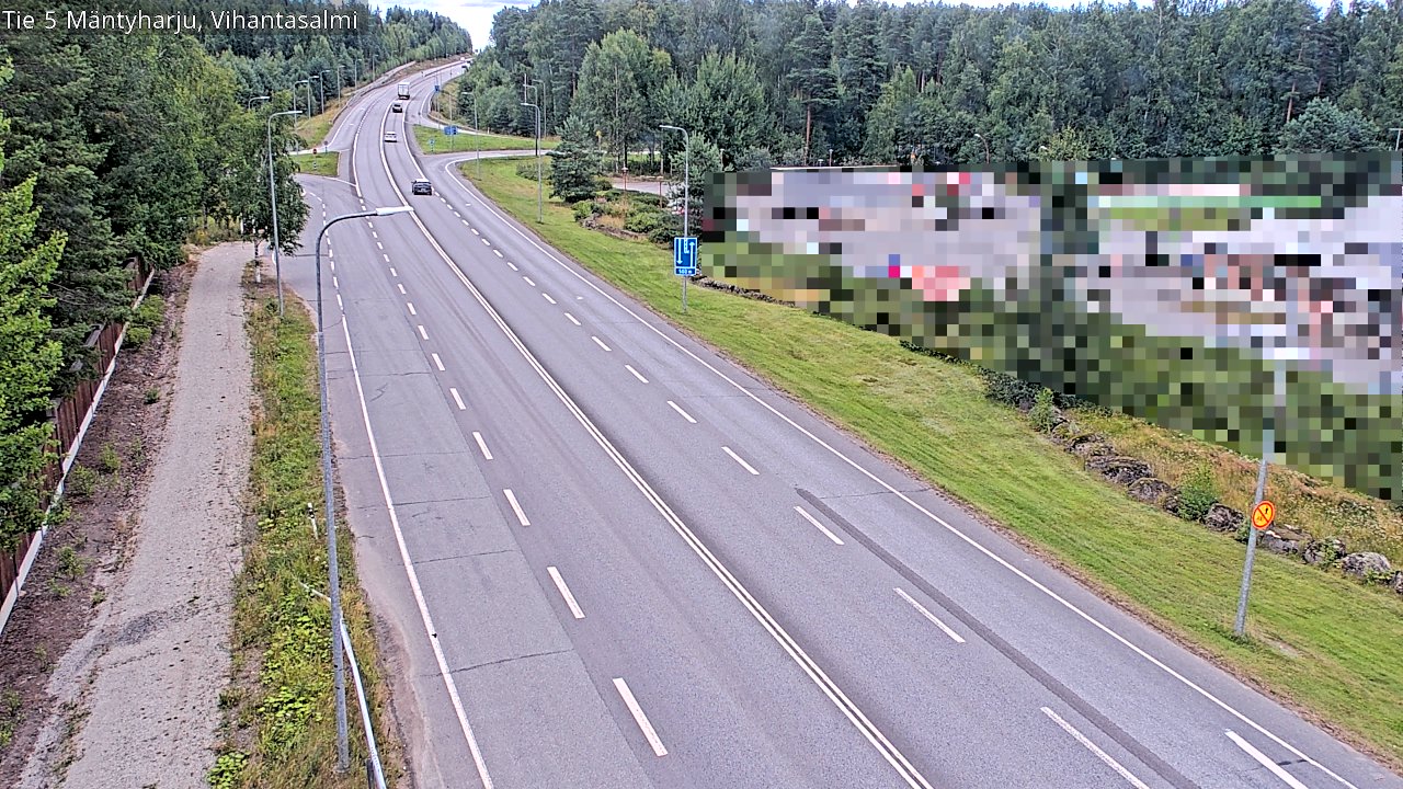 Kelikamerat Kuva Tie 5 Mäntyharju, Vihantasalmi, Mäntyharju, Etelä-Savo