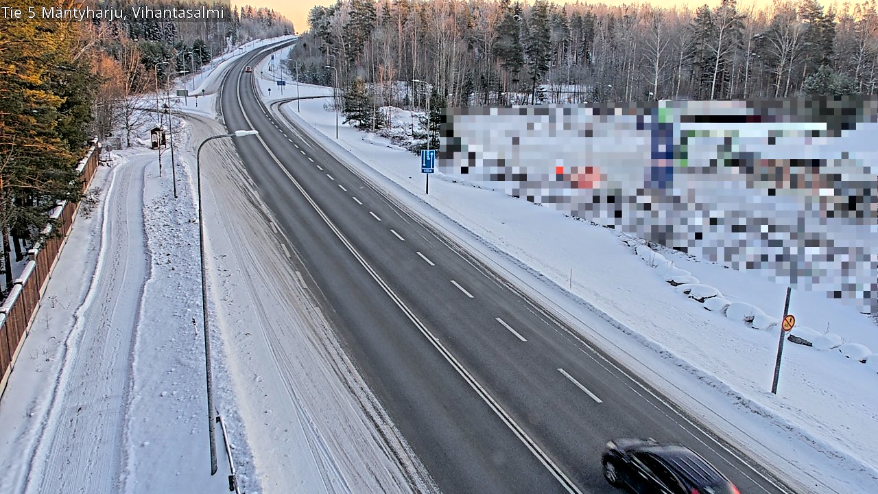 Kelikamerat Kuva Tie 5 Mäntyharju, Vihantasalmi, Mäntyharju, Etelä-Savo