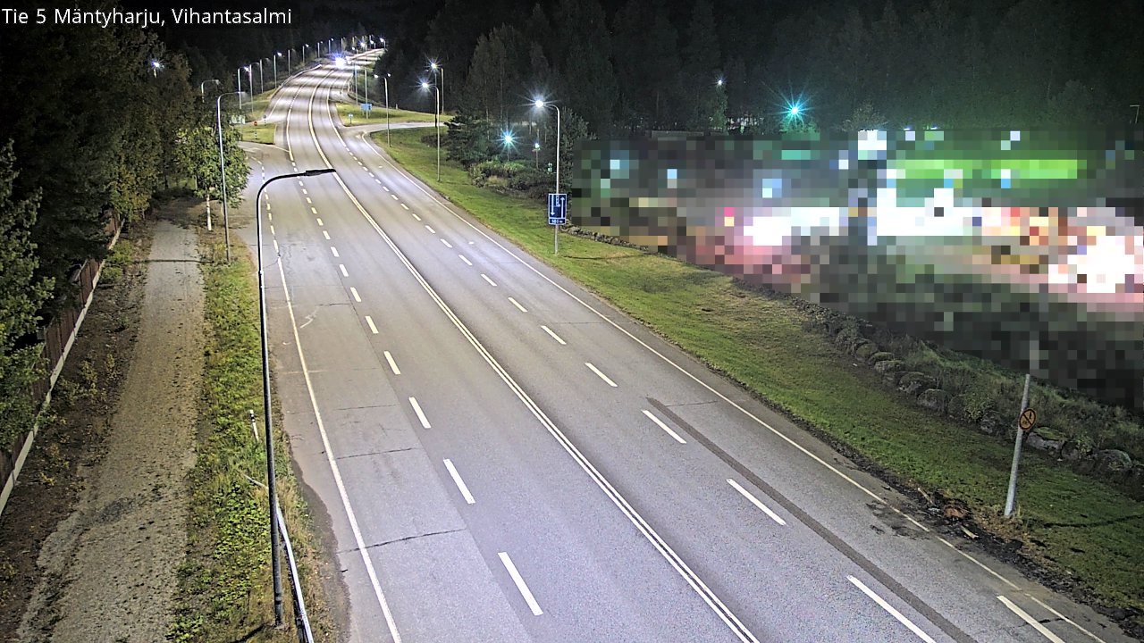 Weather Camera Image Road 5 Mäntyharju, Vihantasalm, Mäntyharju, Etelä-Savo