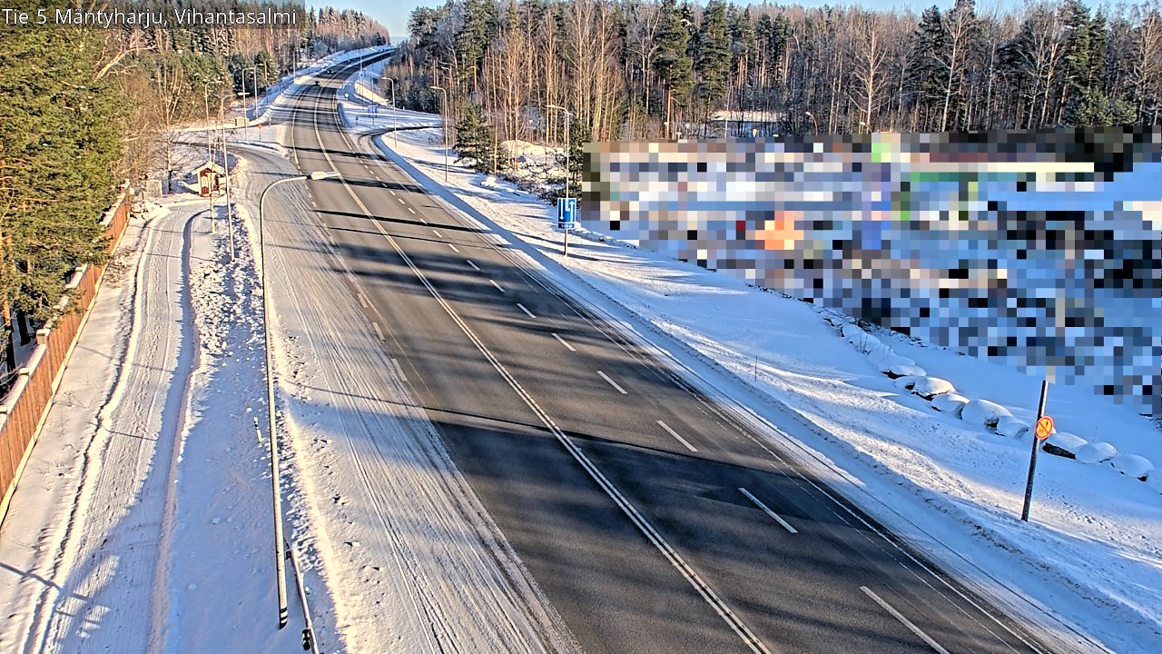 Kelikamerat Kuva Tie 5 Mäntyharju, Vihantasalmi, Mäntyharju, Etelä-Savo