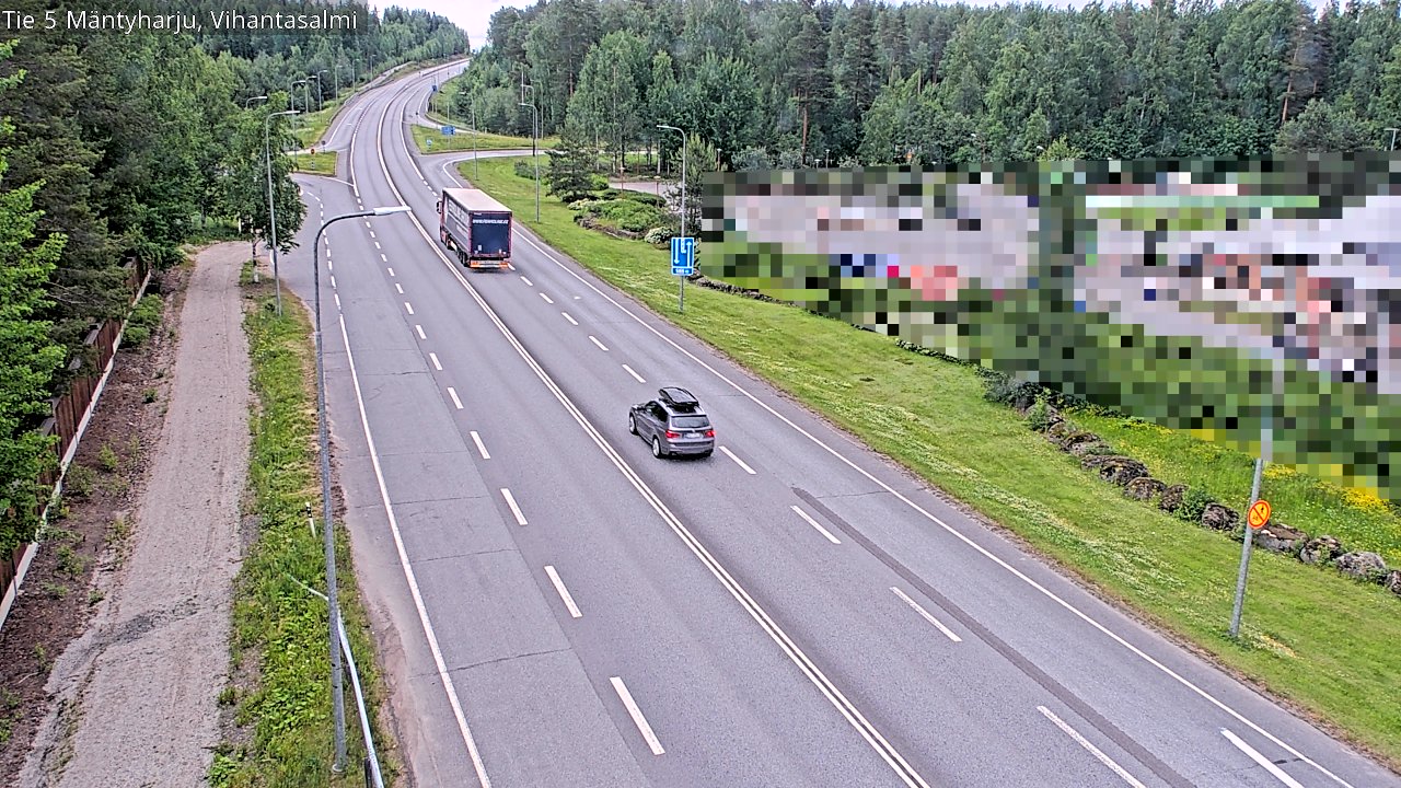 Kelikamerat Kuva Tie 5 Mäntyharju, Vihantasalmi, Mäntyharju, Etelä-Savo