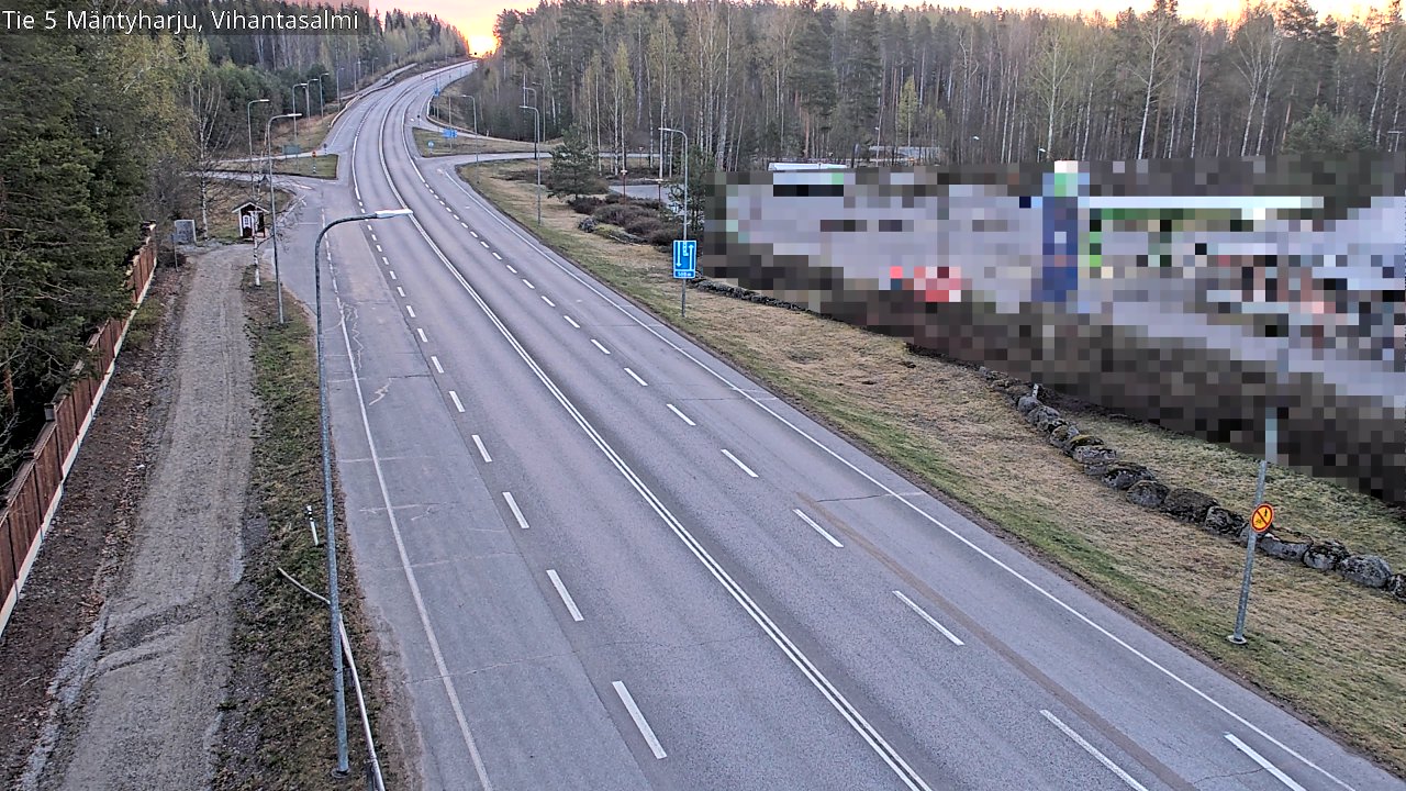 Kelikamerat Kuva Tie 5 Mäntyharju, Vihantasalmi, Mäntyharju, Etelä-Savo