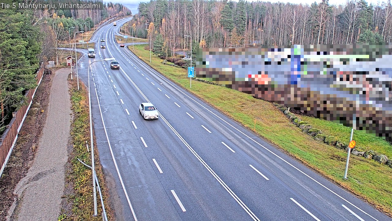 Kelikamerat Kuva Tie 5 Mäntyharju, Vihantasalmi, Mäntyharju, Etelä-Savo