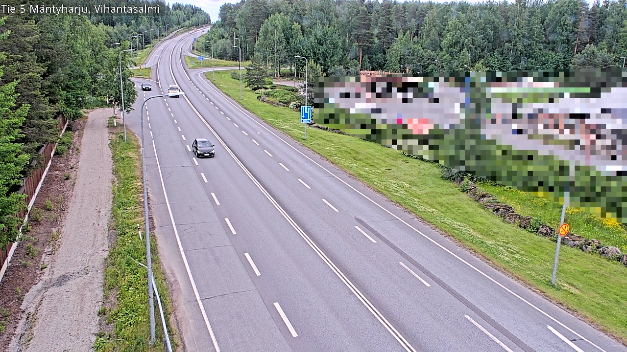 Kelikamerat Kuva Tie 5 Mäntyharju, Vihantasalmi, Mäntyharju, Etelä-Savo