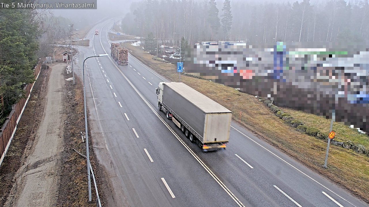 Kelikamerat Kuva Tie 5 Mäntyharju, Vihantasalmi, Mäntyharju, Etelä-Savo