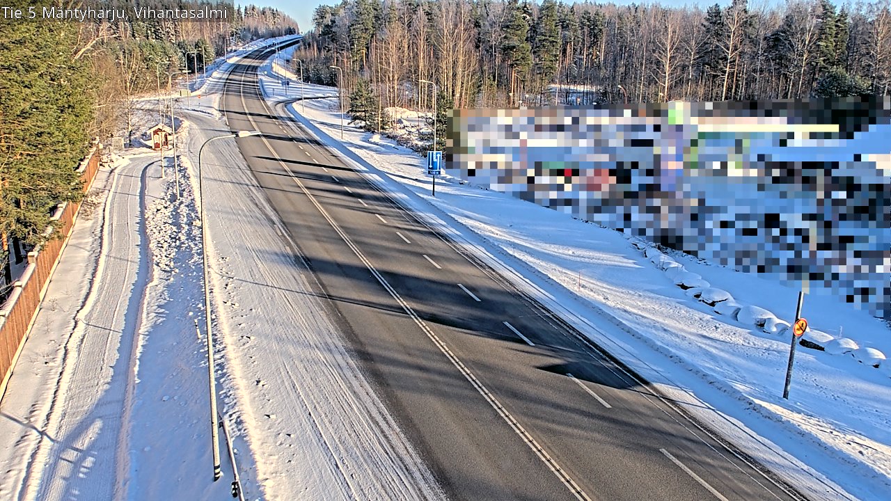 Kelikamerat Kuva Tie 5 Mäntyharju, Vihantasalmi, Mäntyharju, Etelä-Savo