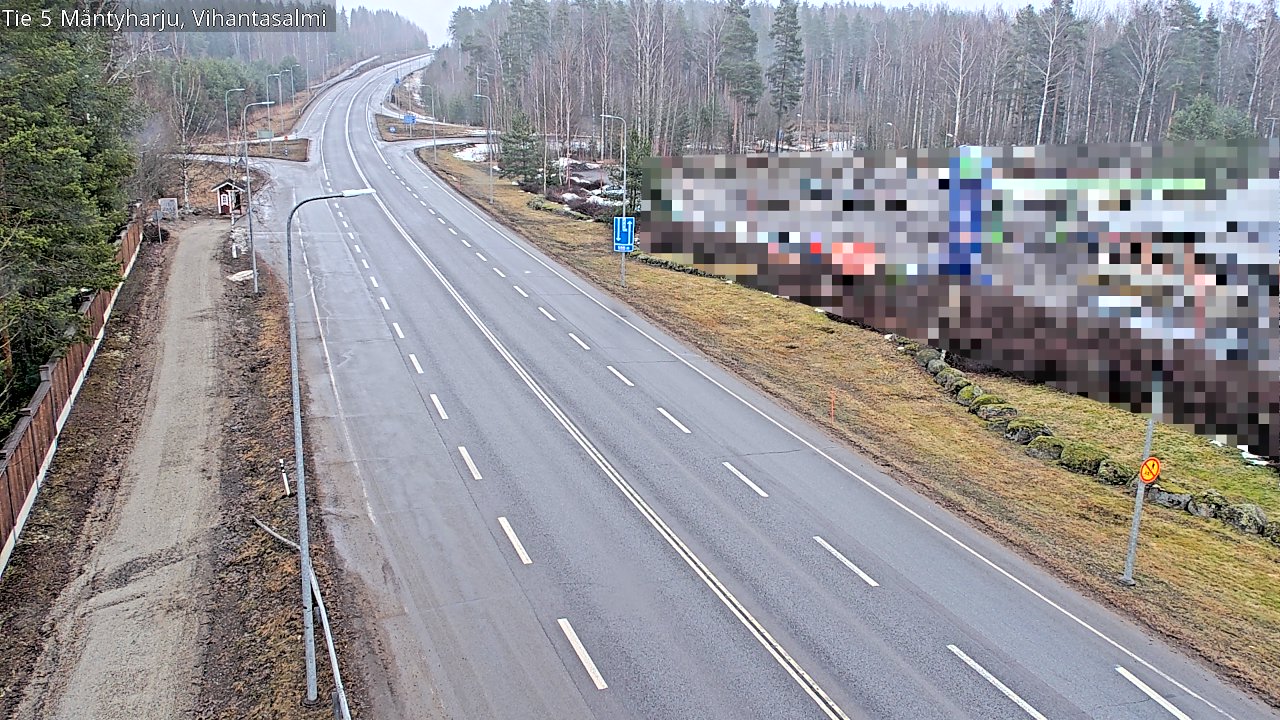 Kelikamerat Kuva Tie 5 Mäntyharju, Vihantasalmi, Mäntyharju, Etelä-Savo