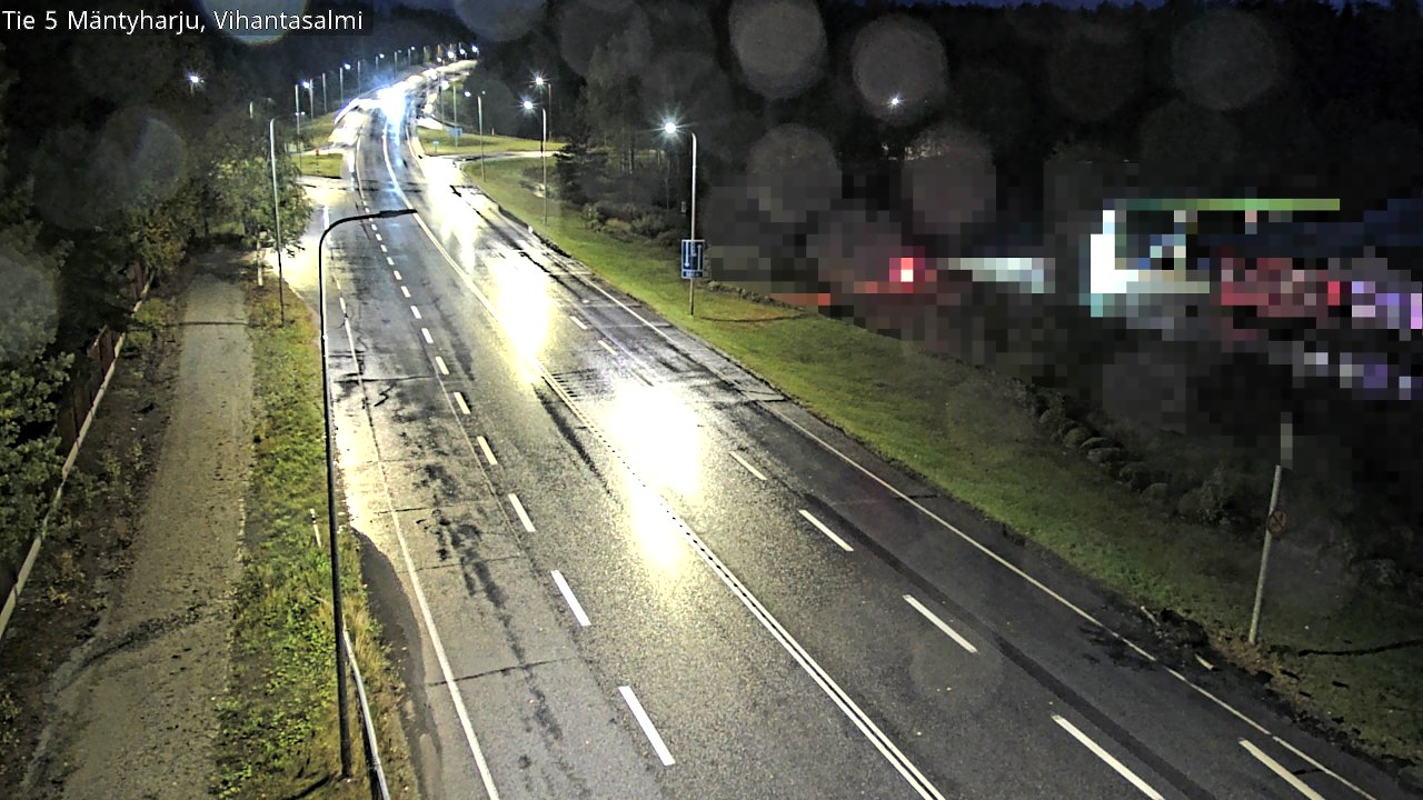 Weather Camera Image Road 5 Mäntyharju, Vihantasalm, Mäntyharju, Etelä-Savo