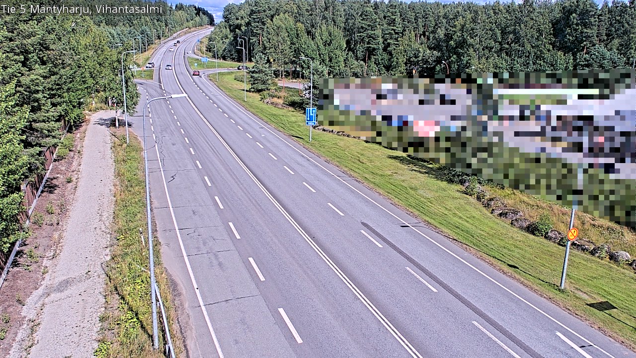 Kelikamerat Kuva Tie 5 Mäntyharju, Vihantasalmi, Mäntyharju, Etelä-Savo