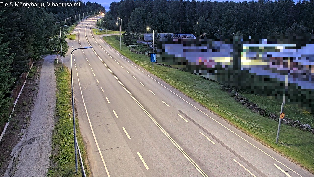 Kelikamerat Kuva Tie 5 Mäntyharju, Vihantasalmi, Mäntyharju, Etelä-Savo